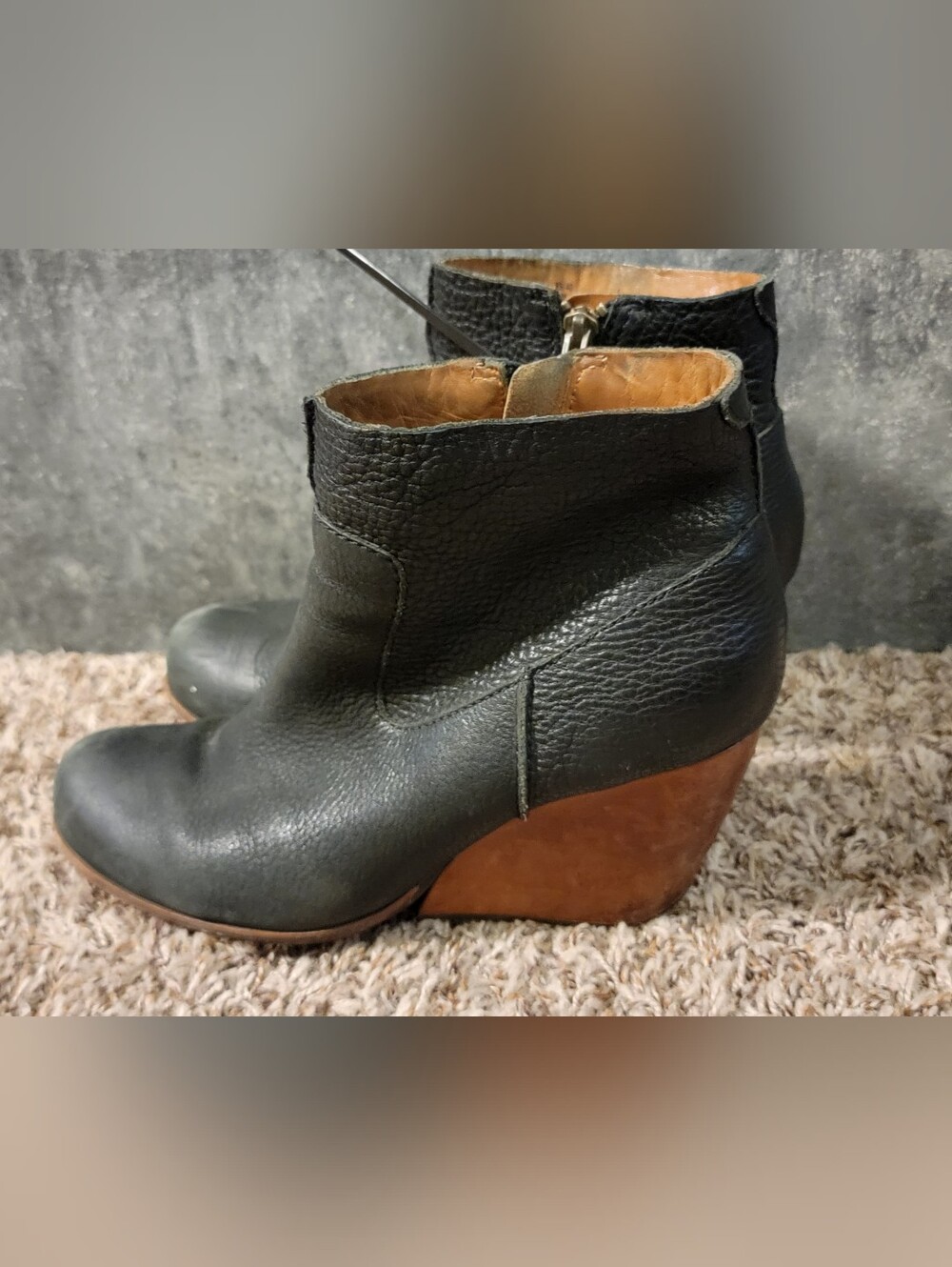 Kork-ease Wedge Booties Size 8 1/2